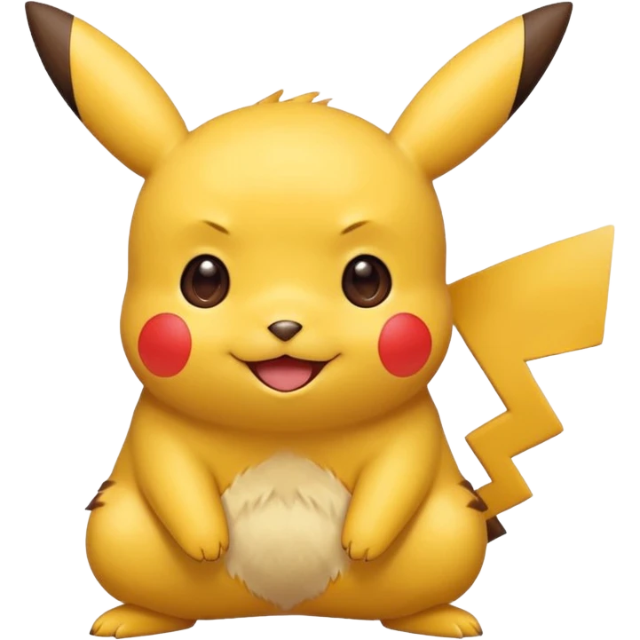 Cute Pikachu emoji