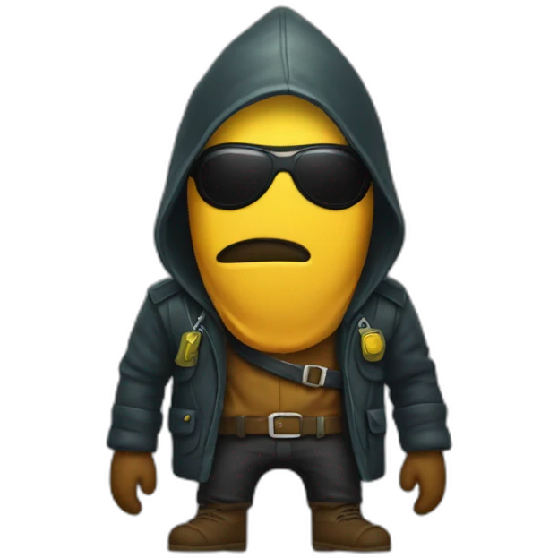 A bile robber emoji
