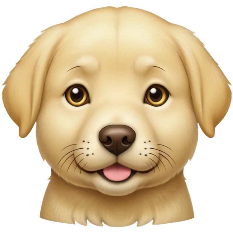 Yellow Labrador emoji