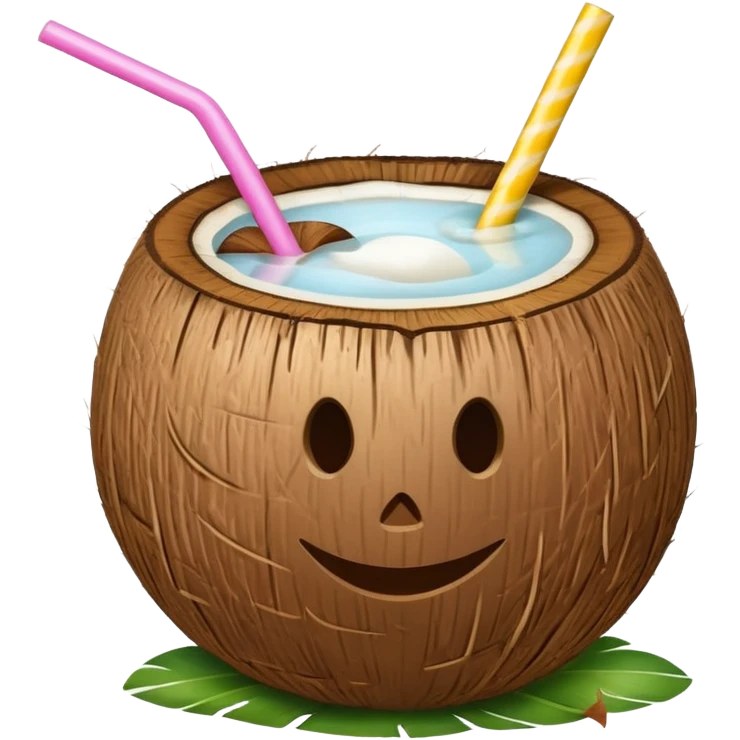 coconut drink emoji