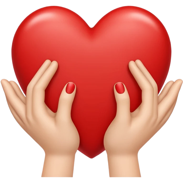 Display ⚠️ as 🫶 emoji