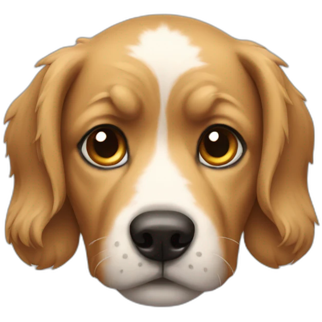 Human dog emoji