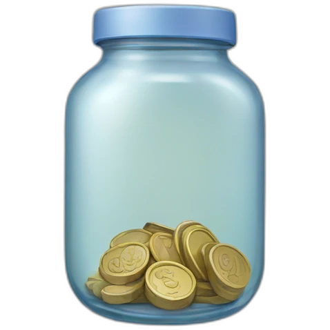 coin jar emoji