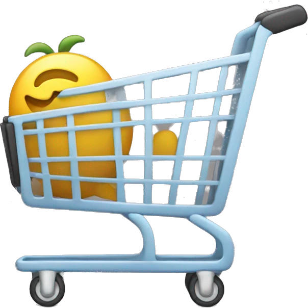 shopping cart emoji