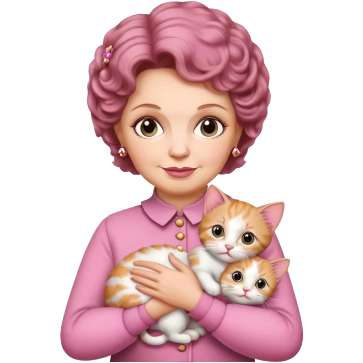 Dolores umbridge with kitten emoji