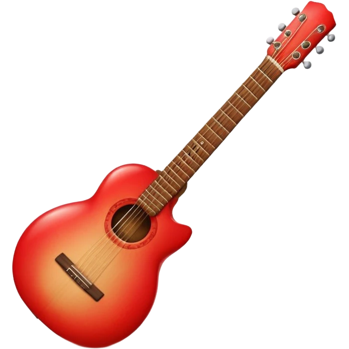 apple playing guitar  emoji