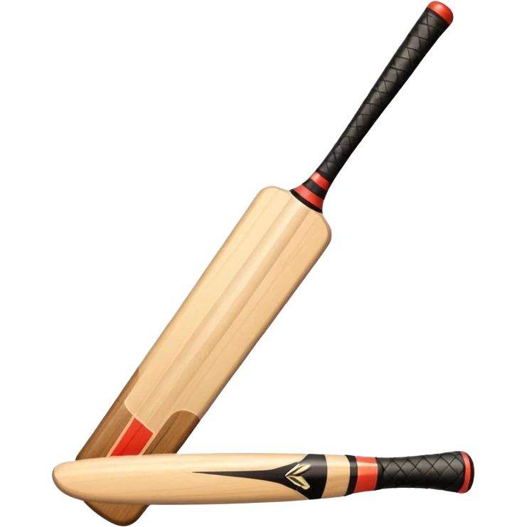Cricket bat emoji