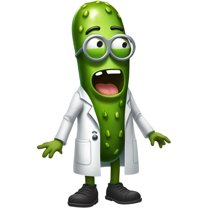 pickle rick rick and morty emoji
