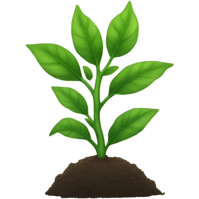 growing plant emoji
