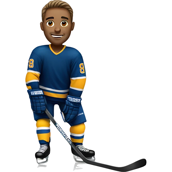 Hockey player  emoji