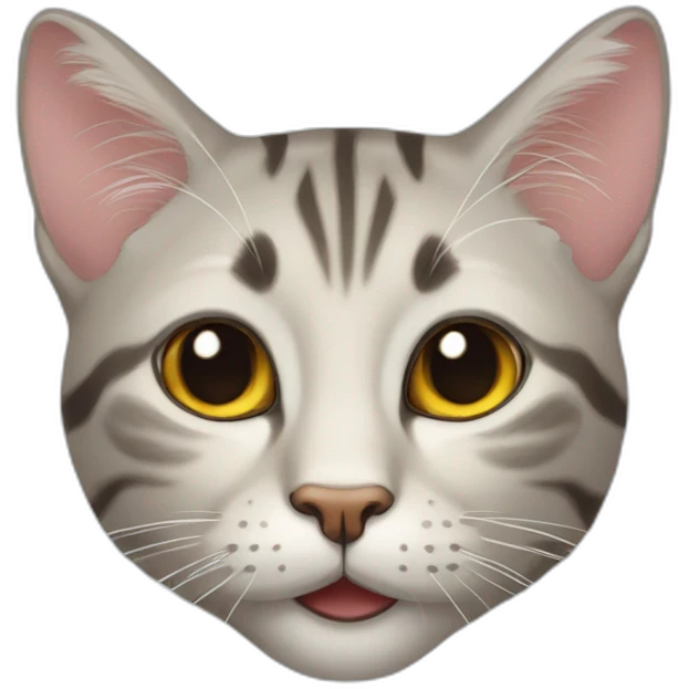 lachende katze winkt emoji