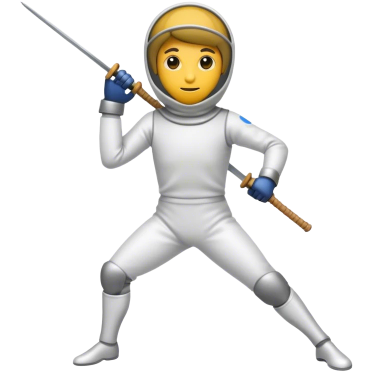 Fencing person emoji