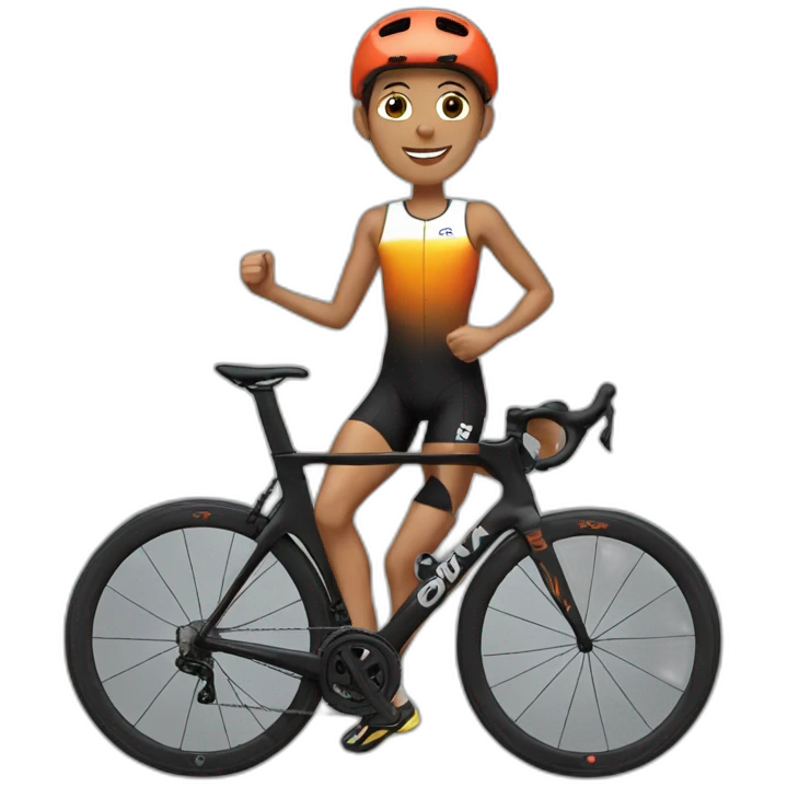 triathlete emoji