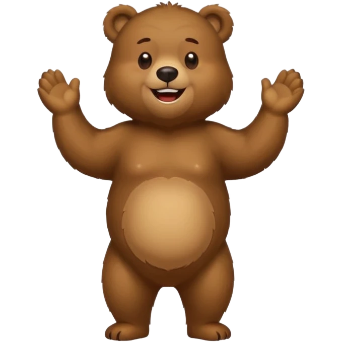 Russian bear emoji emoji