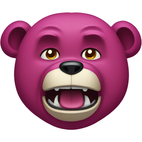 Lotso bear angry emoji