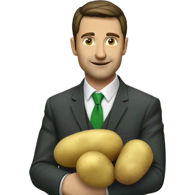 Zelenskiy and Potato  emoji