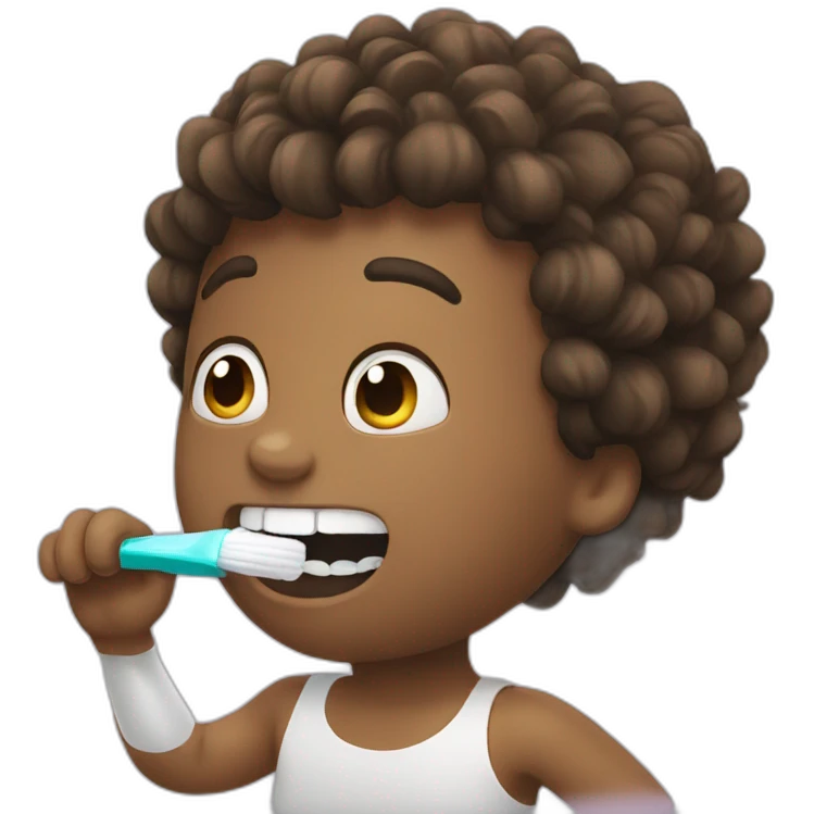 brush teeth emoji