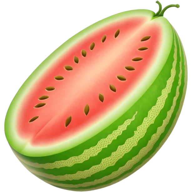 A melon emoji