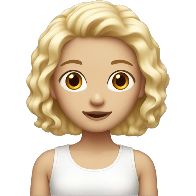 "Two girls, one white with blond hair, one white with red hair." emoji