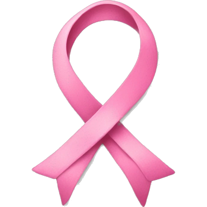 Pink ribbon emoji