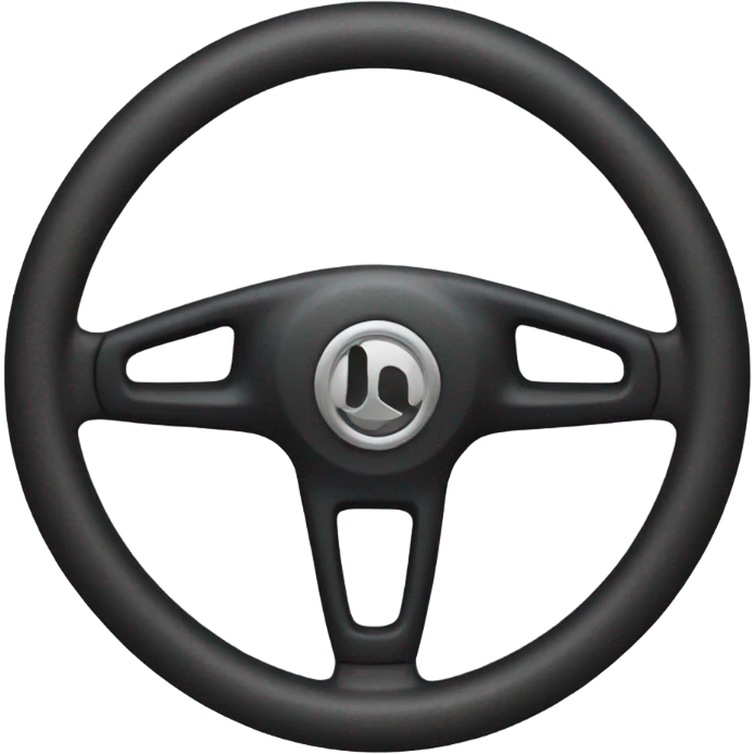 Car steering wheel emoji