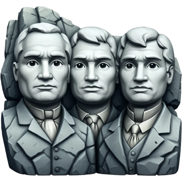 Mount Rushmore emoji