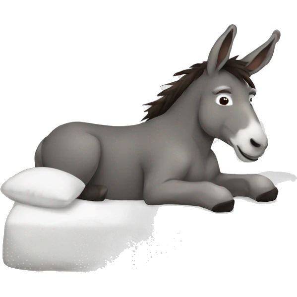 donkey n bed emoji