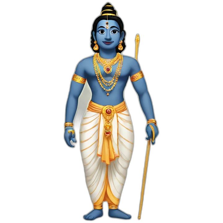 krishna standing emoji