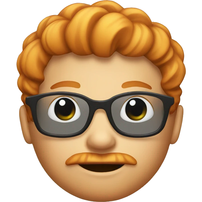 Ginger with smoke emoji