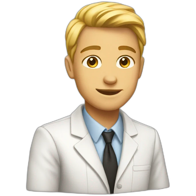 White american high schooler emoji