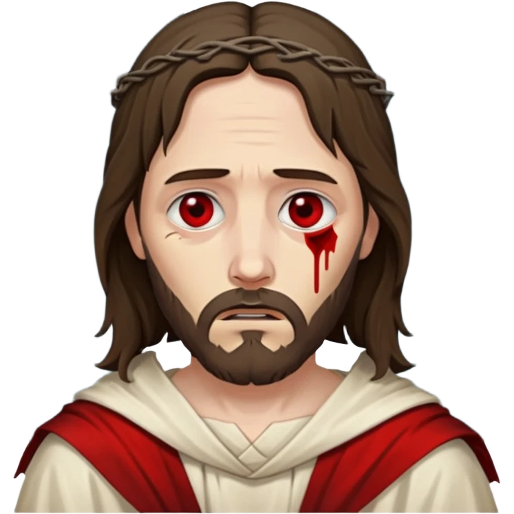 horror jesus emoji