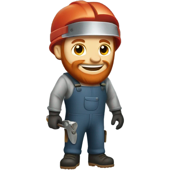 red head welder emoji