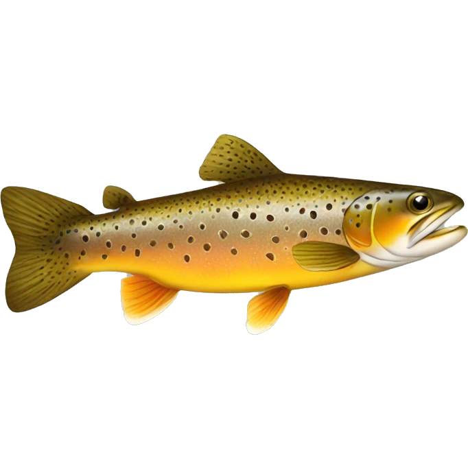brown trout emoji