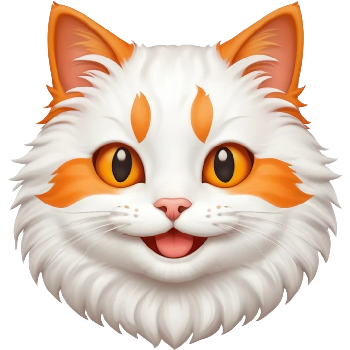 Cat smile  emoji