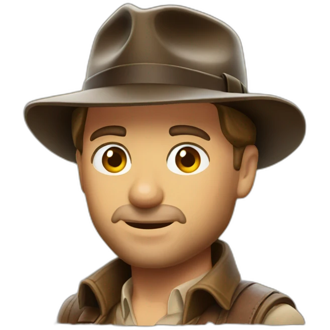 Indiana jones emoji