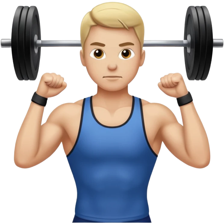 Me in gym emoji