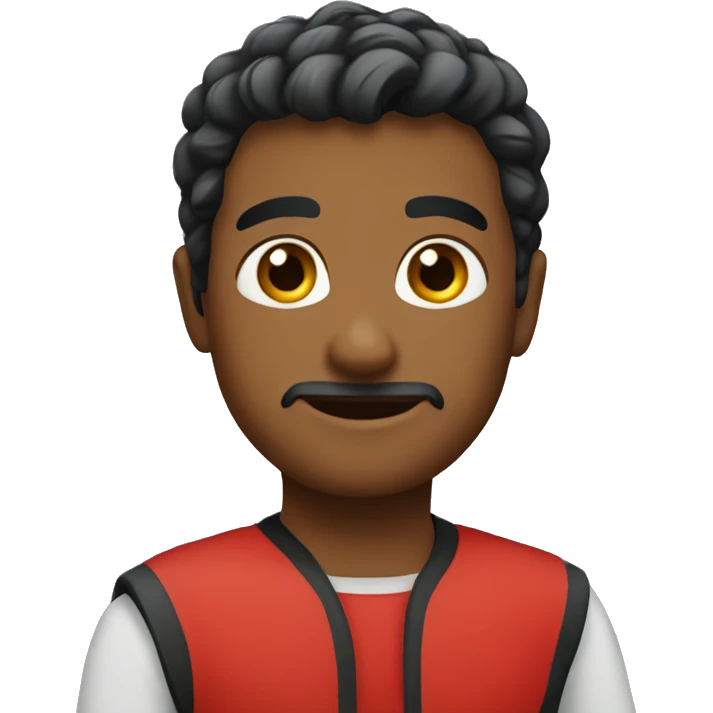 Red 5 emoji