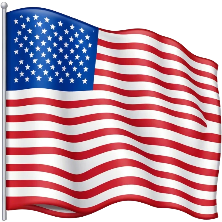 American Flag with the words "I-130" approved emoji