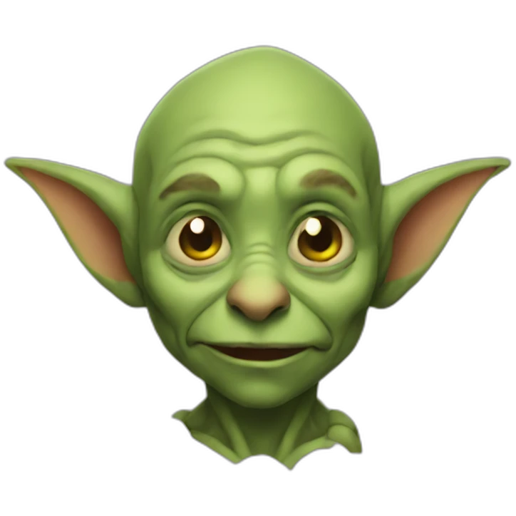 minimal cute goblin emoji