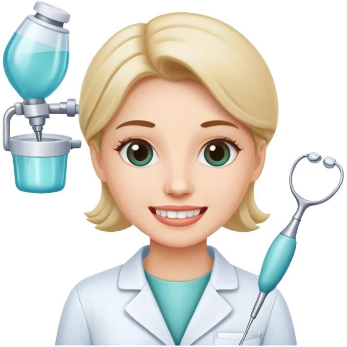 Dental technician lady  emoji