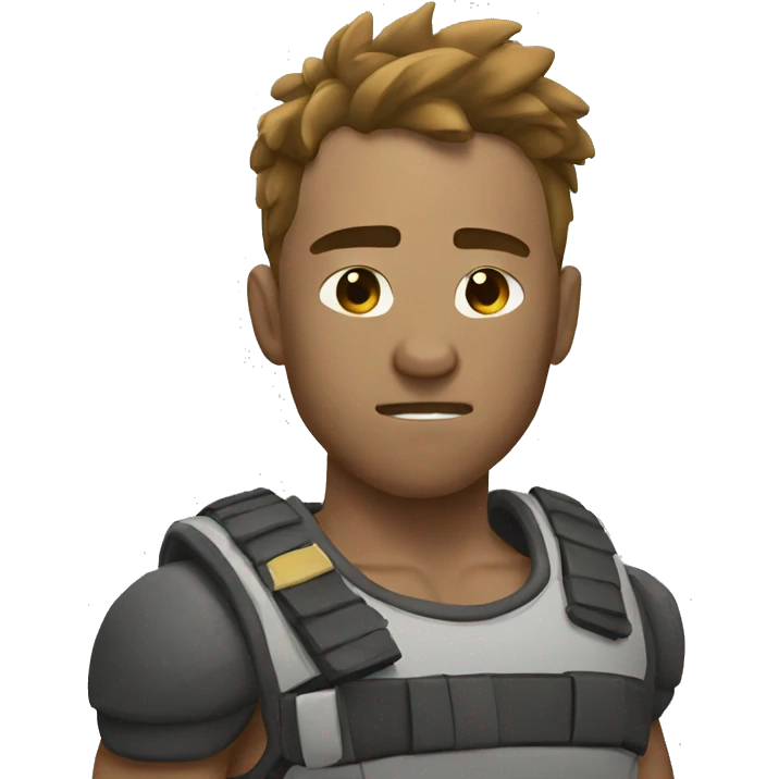Exhausted fighter emoji