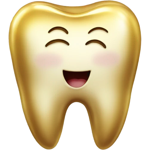 Gold tooth emoji