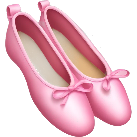 pink ballet shoes emoji