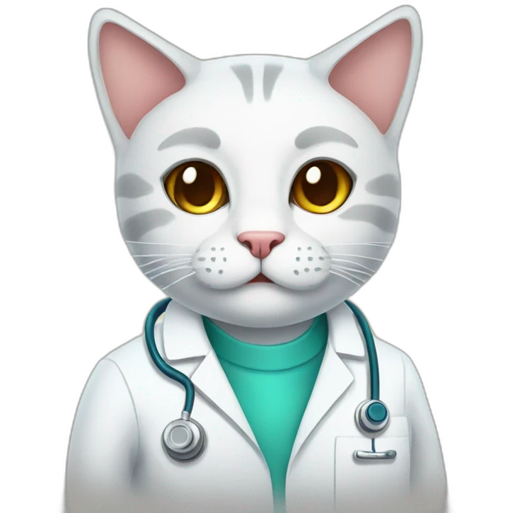 doctor cat emoji