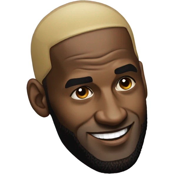 lebron james bald emoji