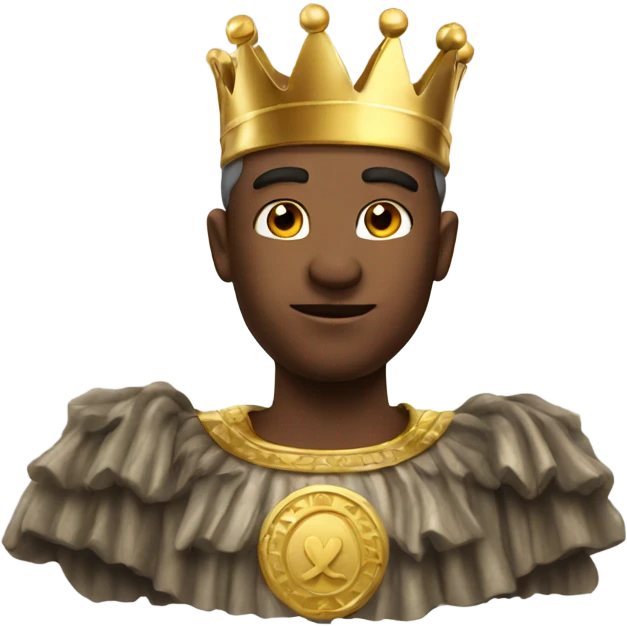 King trophy gold emoji