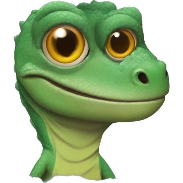 Lizard love eyes  emoji