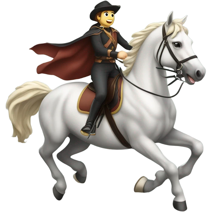 Horseback riding emoji