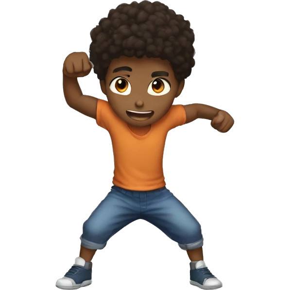 The boy fighting for him sis emoji