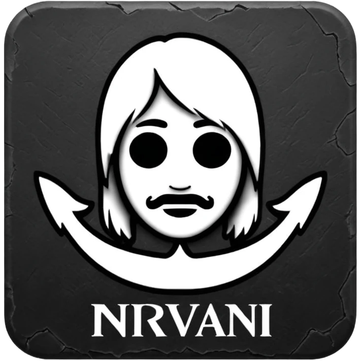 Like nirvana logo emoji